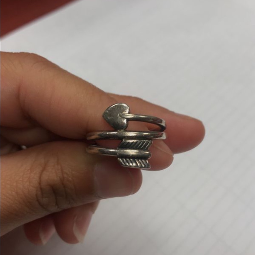 James Avery and Heart Ring Size 7/8